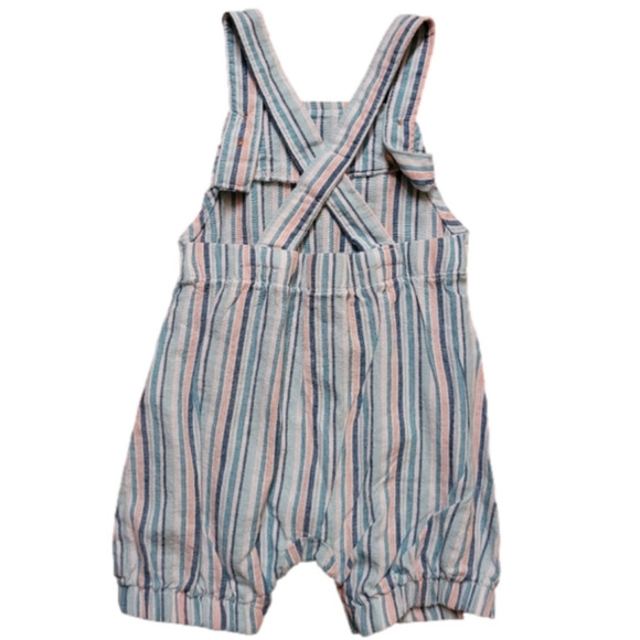 CARTER'S neutral overall outfit. Size 3-6 months. Never Worn! - Picture 4 of 6